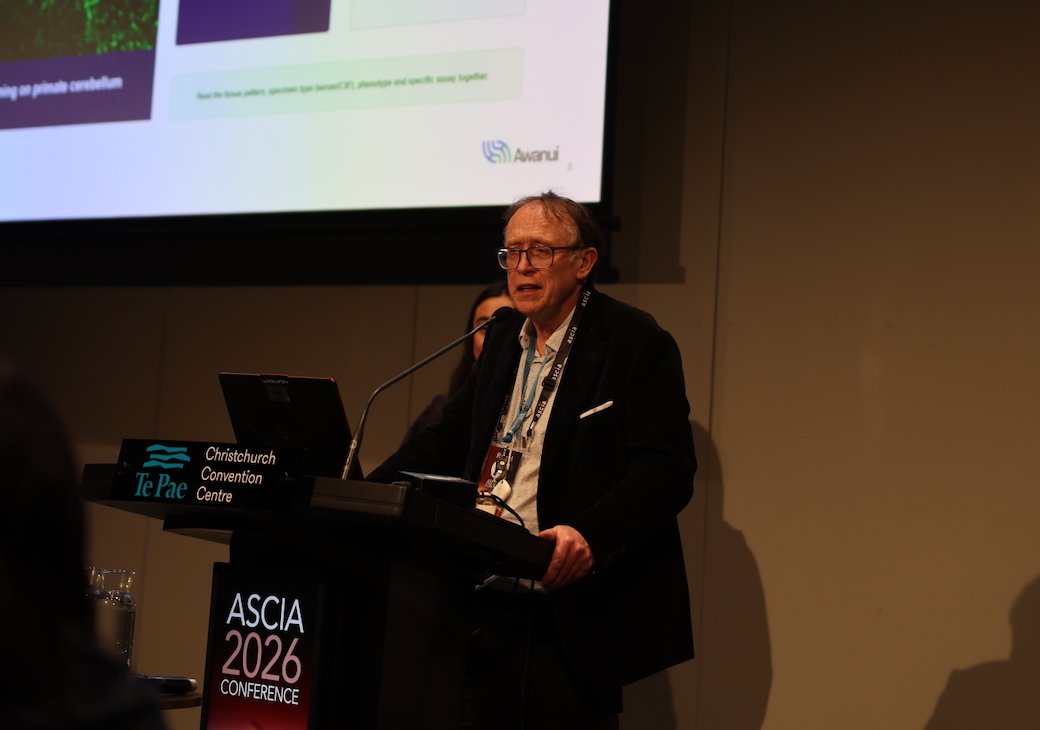 Dr Richard Steele at ASCIA 2026 in Christchurch